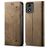 Mobigear Ranch Motorola Moto E14 Wallet case - Brown