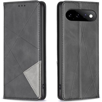 Mobigear Rhombus Slim Google Pixel 11 Cover a libro - Nero