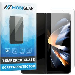 Mobigear Premium Samsung Galaxy Z Fold 4 Vidro temperado Película de ecrã - Compatível com capas - Preto