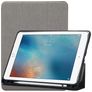 Mobigear Tri-Fold Gel iPad Pro 10,5 tuuman (2017) TPU / Keinonahka Lompakkokotelo + Kynänpidike - Harmaa