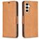 Mobigear Excellent Samsung Galaxy S24 FE Capa livro Carteira - Conhaque