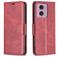 Mobigear Excellent Motorola Moto E14 Pungetui med Seddelrum - Rød