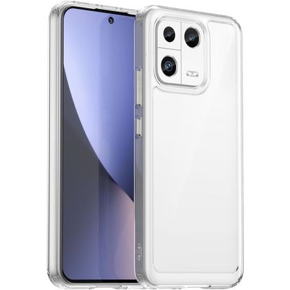 Mobigear Crystal Transparente Xiaomi 13 Plástico rígido Capa traseira - Transparente
