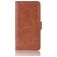 Mobigear Slim Magnet Samsung Galaxy A20e Cover a libro portafoglio - Marrone