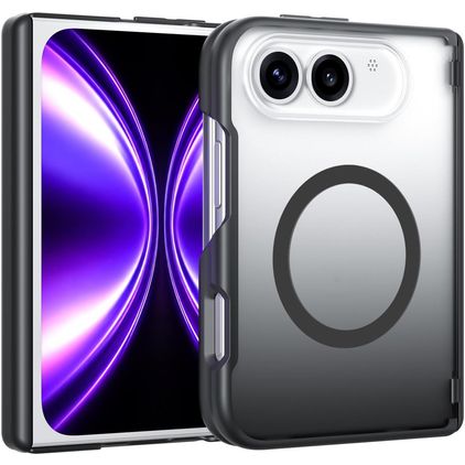Mobigear Crystal iPhone Duo MagSafe Fodral Hårdplast Skal - Svart