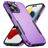 Mobigear Heavy Armor iPhone 16 Pro Plástico rígido Capa traseira Antichoque - Roxo