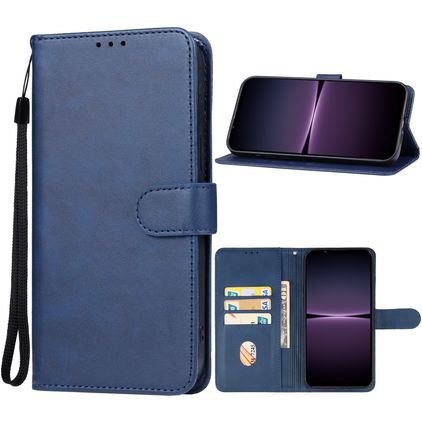 Mobigear Wallet Sony Xperia 1 V Funda tipo libro Cartera - Azul