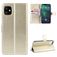 Mobigear Wallet iPhone 11 Funda tipo libro Cartera - Dorado