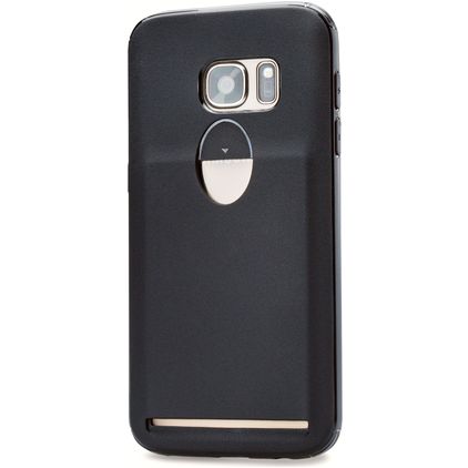 Xccess Matt Card Samsung Galaxy S7 TPU flexible Carcasa - Negro