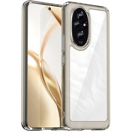 Mobigear Crystal HONOR 200 Hardcase Back cover - Grigio