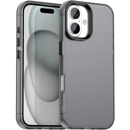 Mobigear Crystal iPhone 18 Funda Plástico rígido Carcasa - Negro