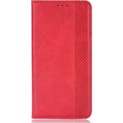 Mobigear Sensation POCO F4 GT Plånboksfodral med sedelfack - Röd