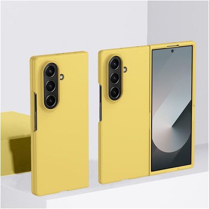 Mobigear Colors Samsung Galaxy Z Fold 7 Hard Case Back cover - Yellow