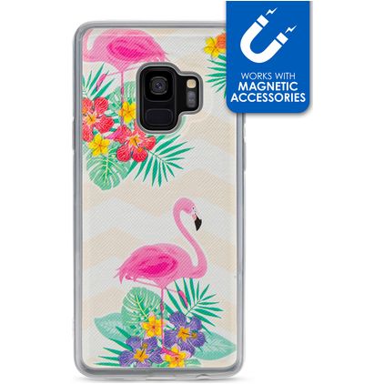 My Style Magneta Samsung Galaxy S9 Elastyczne TPU Etui plecki - Flamingo