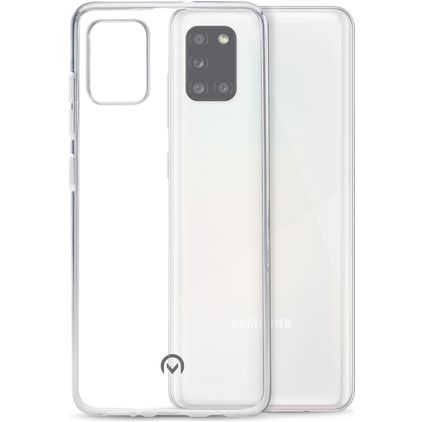 Mobilize Gelly Transparente Samsung Galaxy A31 TPU flexible Carcasa - Transparente