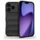 Mobigear Bumpy iPhone 18 Pro TPU flexible Carcasa - Negro