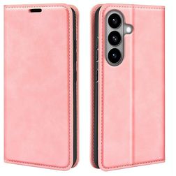 Mobigear Retro Slim Samsung Galaxy S26 Wallet case - Pink