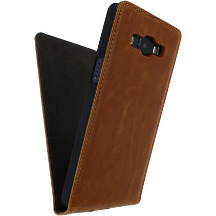 Mobilize Premium Magnet Samsung Galaxy A5 (2015) Läppäkotelo - Ruskea