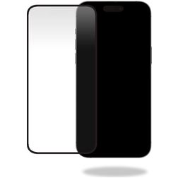 Mobilize Premium iPhone 15 Pro Max Panssarilasi Näytönsuoja - Suojakuoren kanssa yhteensopiva - Musta