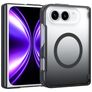 Mobigear Crystal iPhone Duo MagSafe Plástico rígido Capa traseira - Preto