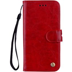 Mobigear Wallet Huawei P20 Funda tipo libro Cartera - Rojo
