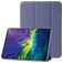 Mobigear Tri-Fold Gel iPad 11 (2025) TPU / Leatherette Wallet case - Purple