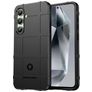 Mobigear Rugged Shield Samsung Galaxy S24 FE TPU flexível Capa traseira Antichoque - Preto