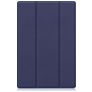 Mobigear Tri-Fold Gel Samsung Galaxy Tab A8 10.5 (2021) TPU / Pele sintética Capa livro - Azul escuro