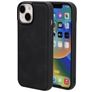 Mobiparts Classic iPhone 14 MagSafe TPU / Konstläder Skal - Graphite Black