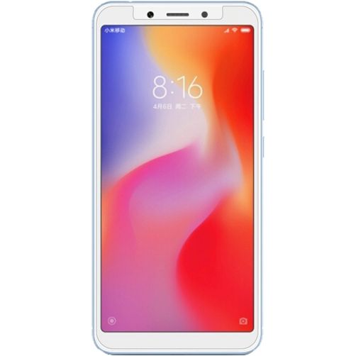 Mobigear Xiaomi Redmi 6A Vidro temperado Película de ecrã - Compatível com capas
