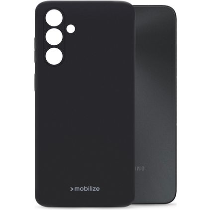 Mobilize Rubber Gelly Samsung Galaxy A05s TPU flexível Capa traseira - Matt Black