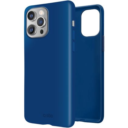SBS Vanity iPhone 13 Pro TPU flexível Capa traseira - Azul
