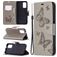 Mobigear Butterfly POCO M3 Etui z klapką typu portfel - Szary