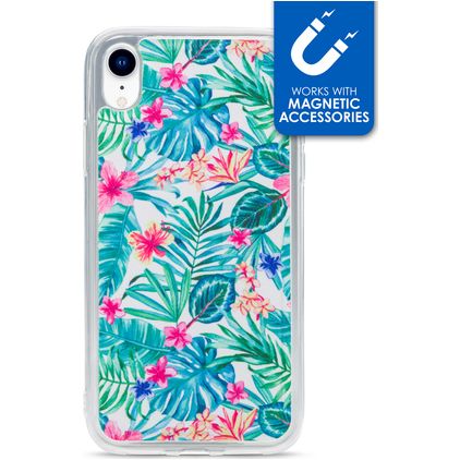 My Style Magneta iPhone XR TPU flexible Carcasa - Jungle