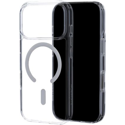 Mobiparts Hardcover Transparente iPhone 18 Pro MagSafe Funda Plástico rígido Carcasa - Transparente