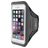 Mobiparts Comfort Fit Running Phone Holder Neoprene Sports Case Sports armband (max 14 cm x 7 cm) - Black