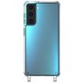 Mobigear Mix & Match Clear Samsung Galaxy S21 FE Elastyczne TPU Etui ze smyczą - Przezroczysty