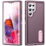 Mobigear Rugged Stand Samsung Galaxy S23 Ultra Hardcase Back cover Antiurto con supporto - Viola