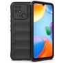 Mobigear Bumpy Xiaomi Redmi 10C Fleksibel TPU Bagsidecover - Sort