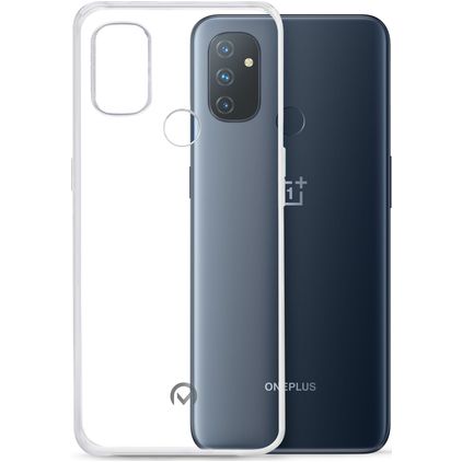 Mobilize Gelly Transparente OnePlus Nord N100 TPU flexible Carcasa - Transparente