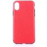 Mobigear Excellent iPhone XS Max Flexible TPU Back cover - Red