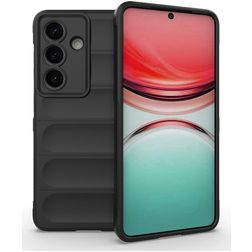 Mobigear Bumpy Samsung Galaxy S26 TPU flexível Capa traseira - Preto