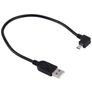 Mobigear Kabel USB-A do Micro USB 0,3 m - Czarny