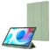 Mobigear Tri-Fold Gel Samsung Galaxy Tab A9 Plus (2023) TPU / Cuero sintético Funda tipo libro + Portalápices - Verde