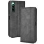 Mobigear Sensation Sony Xperia 10 IV Cover a libro portafoglio - Nero