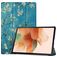 Mobigear Tri-Fold Samsung Galaxy Tab S7 FE Knížkové pouzdro - Almond Blossoms