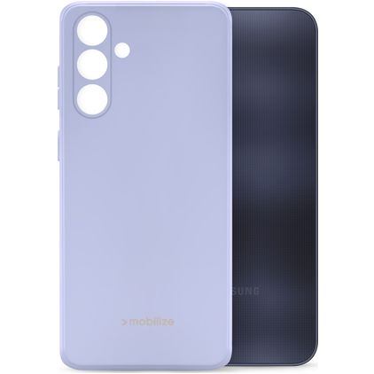 Mobilize Rubber Gelly Samsung Galaxy A25 Fleksibel TPU Bagsidecover - Pastel Purple