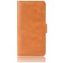 Mobigear Slim Magnet LG K50s Funda tipo libro Cartera - Coñac
