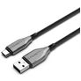 Cygnett Armoured Cable USB-A a USB-C 0,5 m - Negro