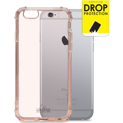 My Style Protective Flex iPhone 6s Fleksibel TPU Bagsidecover Stødsikkert - Soft Pink